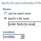 specify file name field cognos impromptu