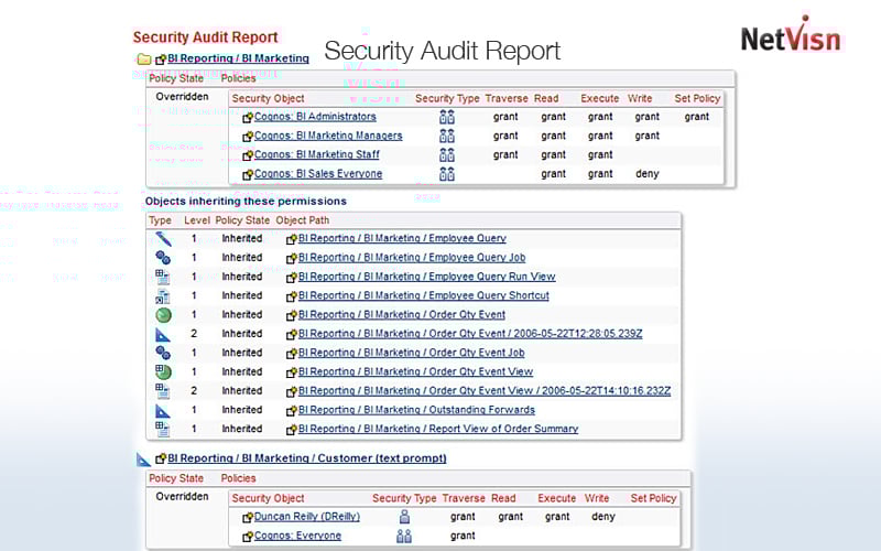 security audit report