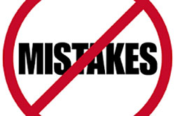 mistakes in cognos security