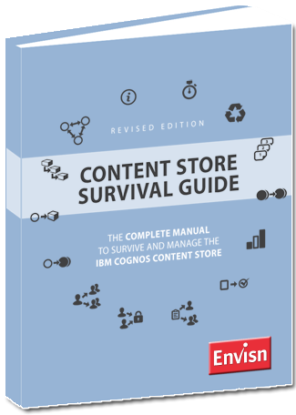 cognos content store survival guide